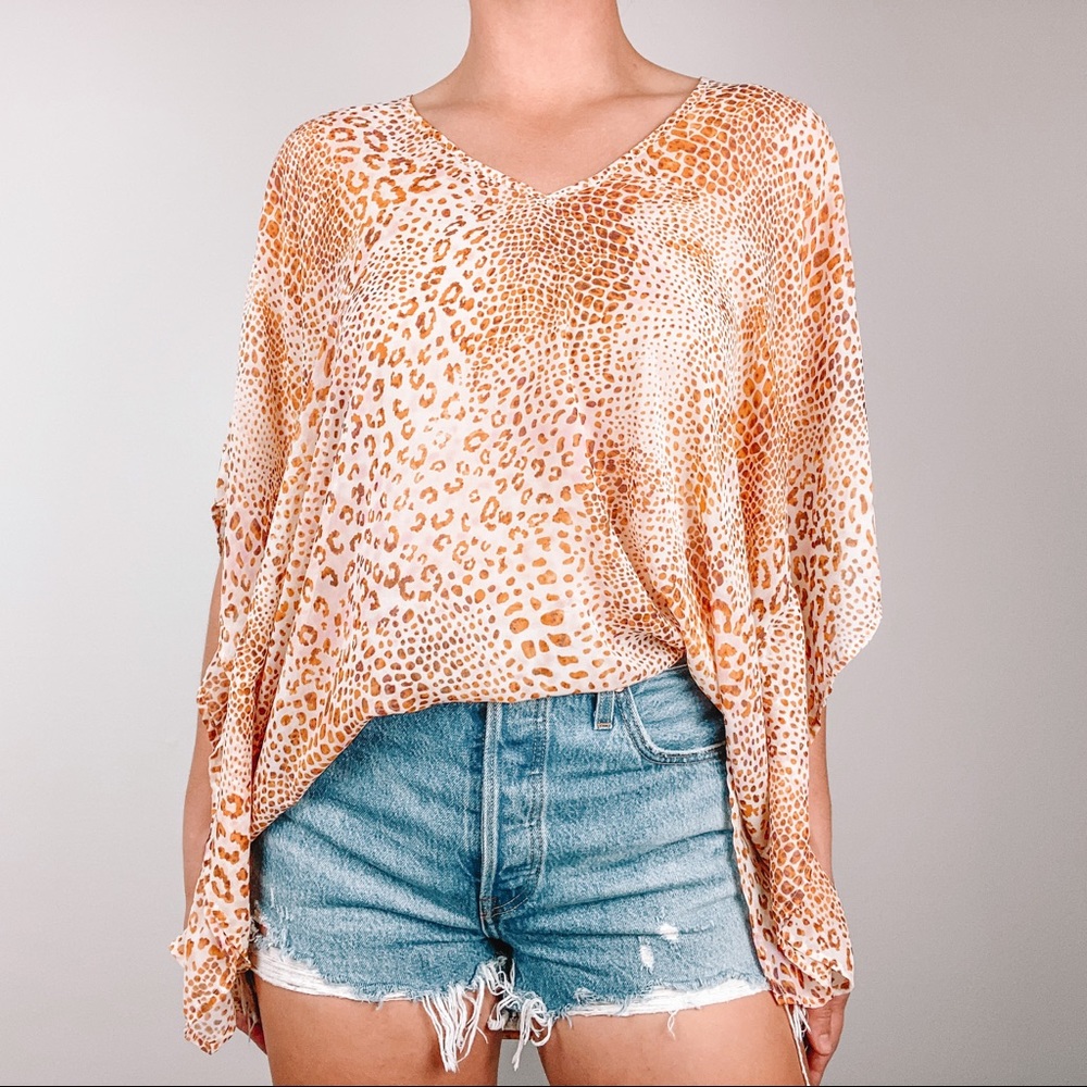 Show Me Your Mumu Peta Boo in Leopard Print size small